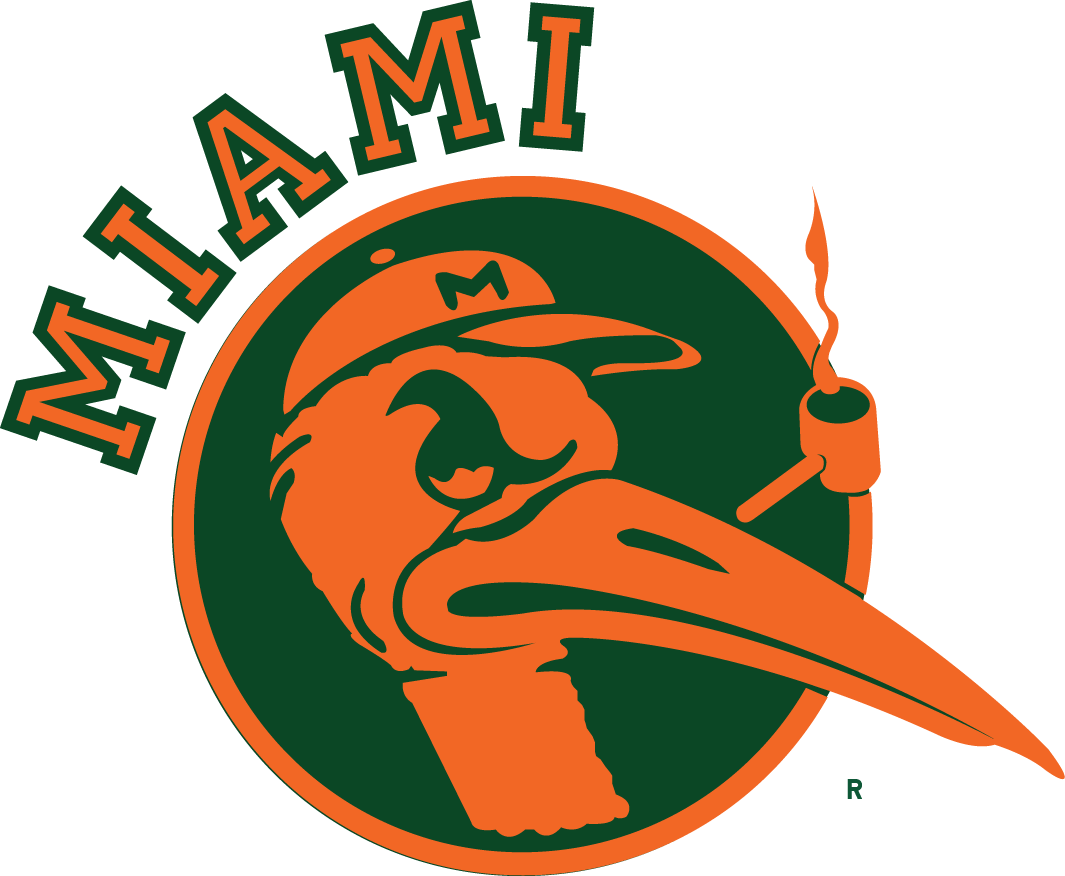 Miami Hurricanes 1949-1965 Alternate Logo iron on transfers for T-shirts